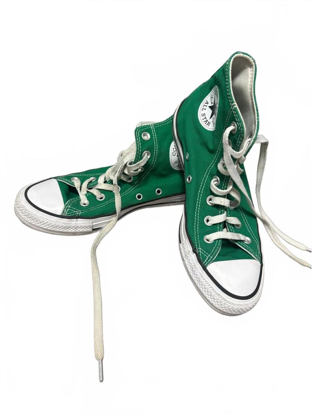 Converse Chuck Taylor All Star High Top Sneakers Green Sz6